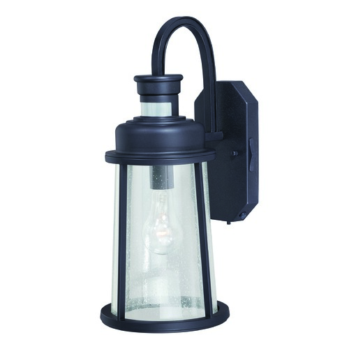 Seeded Glass Outdoor Wall Light Bronze Vaxcel Lighting T0180 Seeded Glass Outdoor Wall Light Bronze Vaxcel Lighting