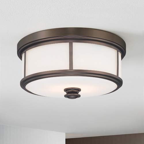 Minka Lavery Harvard Court Bronze Flush Mount by Minka Lavery 6369-281