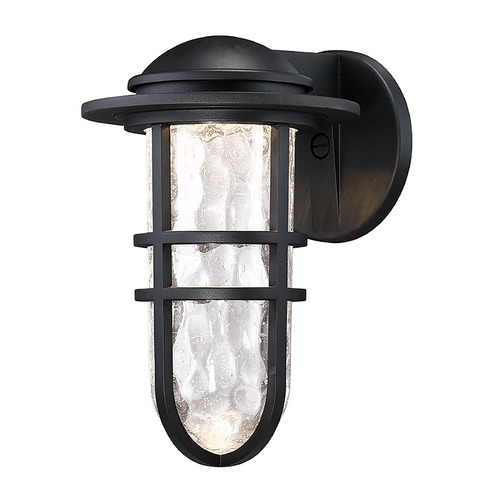 Steampunk Black LED Outdoor Wall Light by WAC Lighting