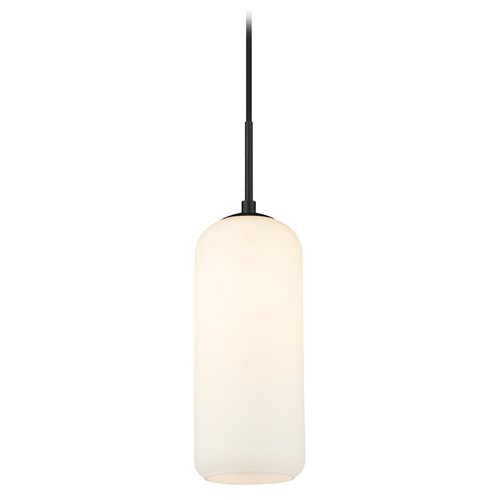 Z-Lite Monty Matte Black Mini Pendant by Z-Lite 732P17-MB