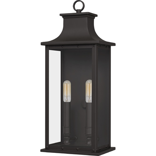 Abernathy Outdoor Wall Light in Old Bronze by Quoizel Lighting