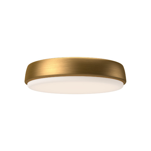 Alora Lighting Laval 11-Inch LED Flush Mount in Aged Gold by Alora Lighting FM503611AG