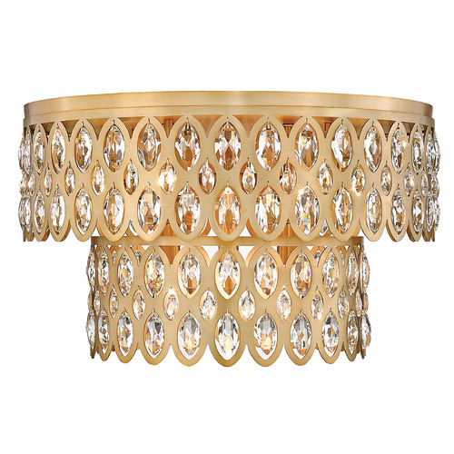 Z-Lite Dealey Heirloom Brass Flush Mount by Z-Lite 822F20-HB