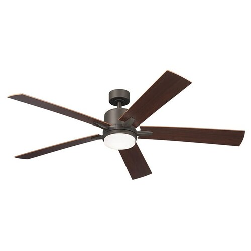 Lucian Elite XL Olde Bronze LED Ceiling Fan by Kichler Lighting