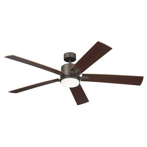 Kichler Lighting Lucian Elite XL Olde Bronze LED Ceiling Fan by Kichler Lighting 330060OZ