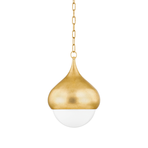 Luciel Pendant in Vintage Gold Leaf by Mitzi by Hudson Valley