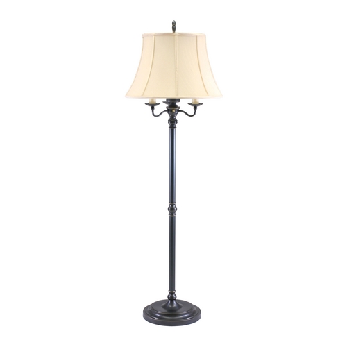 Newport Six-Way Floor Lamp in Oil Rubbed Bronze by House of Troy Lighting