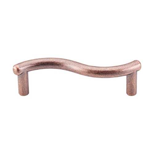 Top Knobs Hardware Modern Cabinet Pull in Antique Copper Finish M1757