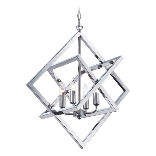 Isidro Chrome Pendant by Lite Source Lighting