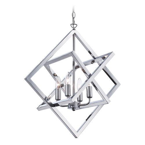 Lite Source Lighting Isidro Chrome Pendant by Lite Source Lighting LS-19889