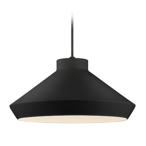 Modern Pendant Black Koma by Sonneman Lighting