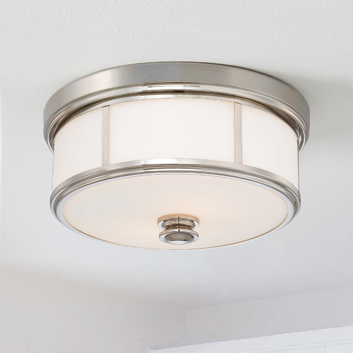 Minka Lavery Polished Nickel Flush Mount by Minka Lavery 6369-613