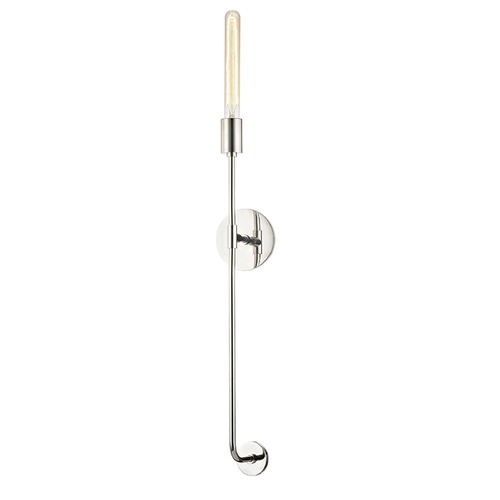 Dylan Polished Nickel Sconce by Mitzi by Hudson Valley