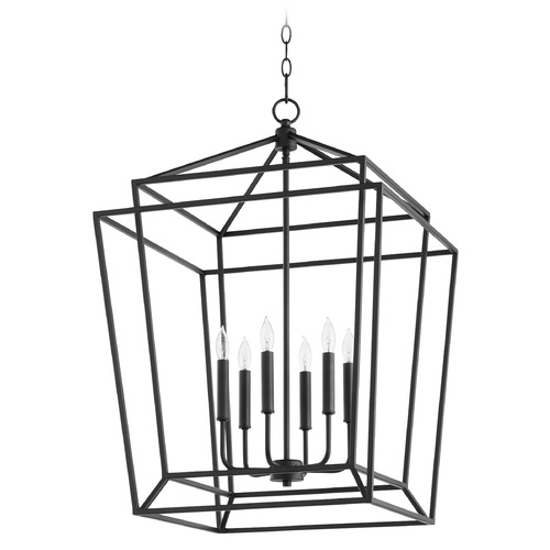 Quorum Lighting Monument Noir Pendant by Quorum Lighting 8807-6-69