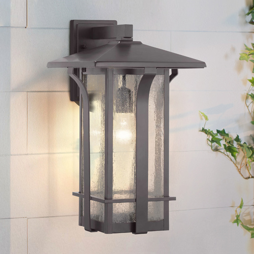 Cullman Antique Bronze Large Outdoor Wall Light by Progress Lighting