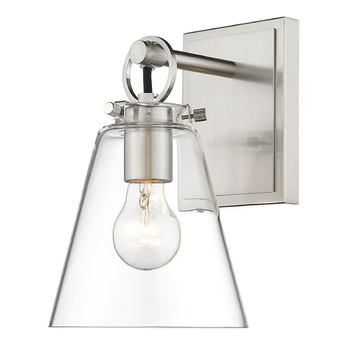 Harper Brushed Nickel Sconce by Z-Lite