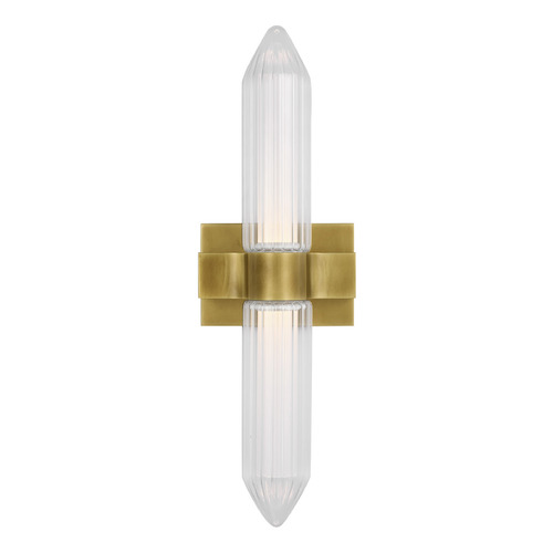 Visual Comfort Modern Collection Langston 23-Inch LED Sconce in Plated Brass by Visual Comfort Modern 700BCLGSN23BR-LED927
