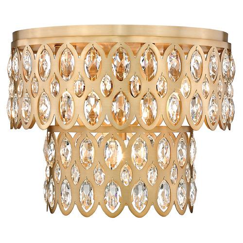 Z-Lite Dealey Heirloom Brass Flush Mount by Z-Lite 822F15-HB