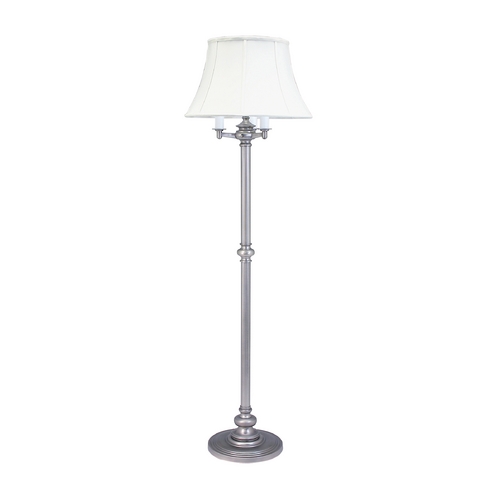 Newport Six-Way Floor Lamp in Pewter by House of Troy Lighting