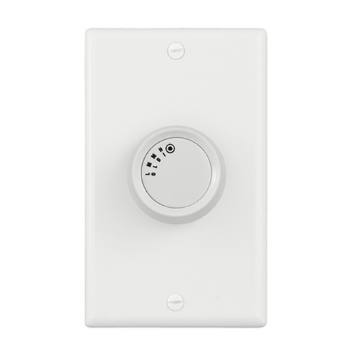 Kichler Lighting 4-speed Rotary Fan Wall Switch in Multiple Finishes by Kichler Lighting 370032MUL