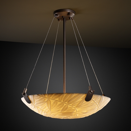 Justice Design Group Justice Design Group Porcelina Collection Pendant Light PNA-9621-35-BMBO-DBRZ