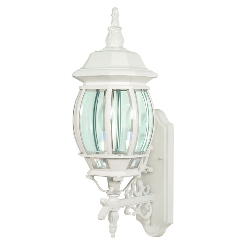 Nuvo Lighting Nuvo Lighting Central Park White Outdoor Wall Light 60/888