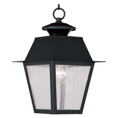 Livex Lighting Livex Lighting Monterey Black Outdoor Hanging Light 2152-04