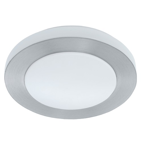 Eglo Lighting Eglo Carpi 1 Brushed Aluminum LED Flushmount Light 93287A