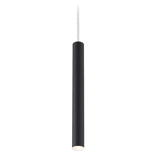 Z-Lite Forest Matte Black LED Mini Pendant by Z-Lite 917MP12-MB-LED