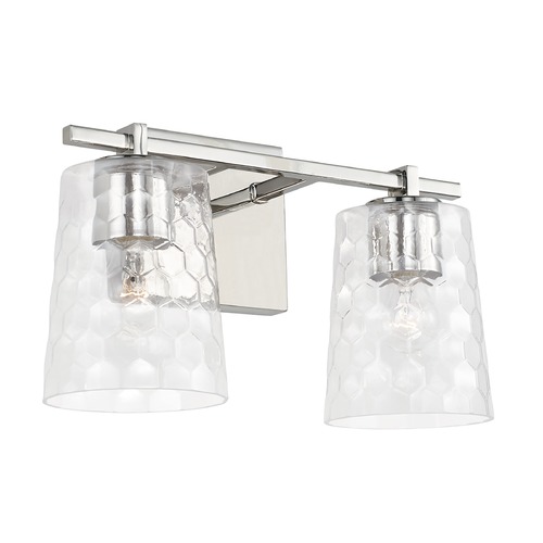 HomePlace by Capital Lighting Burke 14.50-Inch Polished Nickel Bath Light by HomePlace by Capital Lighting 143521PN-517