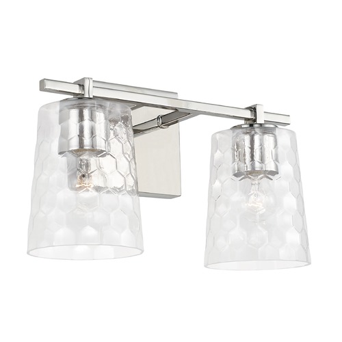 Capital Lighting Burke 14.50-Inch Polished Nickel Bath Light by HomePlace by Capital Lighting 143521PN-517
