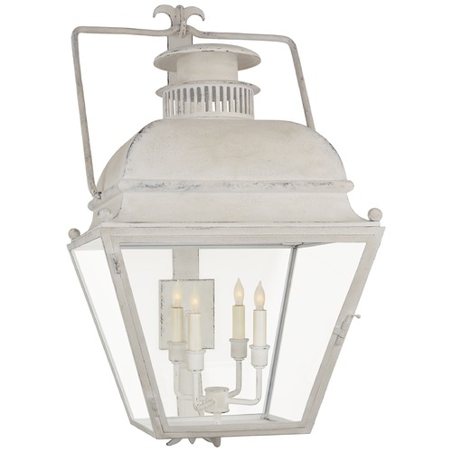Visual Comfort Signature Collection E.F. Chapman Holborn Wall Lantern in Old White by Visual Comfort Signature CHO2215OWCG
