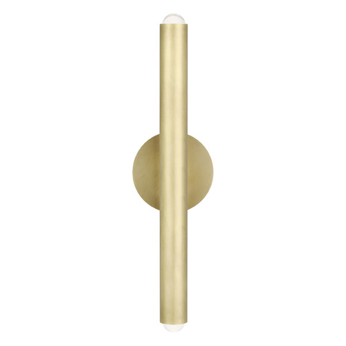 Visual Comfort Modern Collection Kelly Wearstler Ebell LED Sconce in Brass by Visual Comfort Modern 700WSEBL16NB-LED927