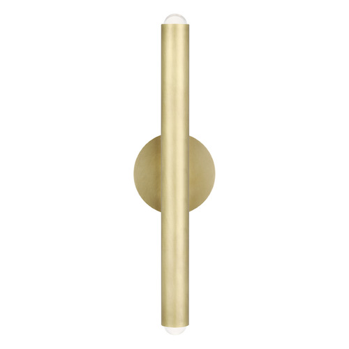 Kelly Wearstler Ebell LED Sconce in Brass by Visual Comfort Modern
