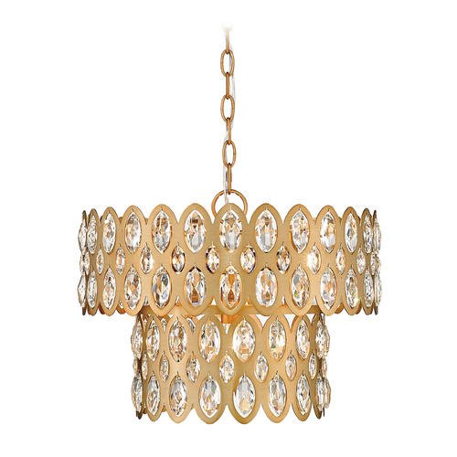 Dealey Heirloom Brass Pendant by Z-Lite