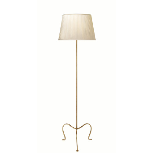 Visual Comfort Signature Collection J. Randall Powers Albert Floor Lamp in Gilded Iron by VC Signature SP1009GISBP