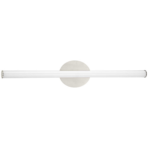 Progress Lighting LED Linear Vanity from the Phase 3 Led Collection in Brushed Nickel Finish P300412-009-CS