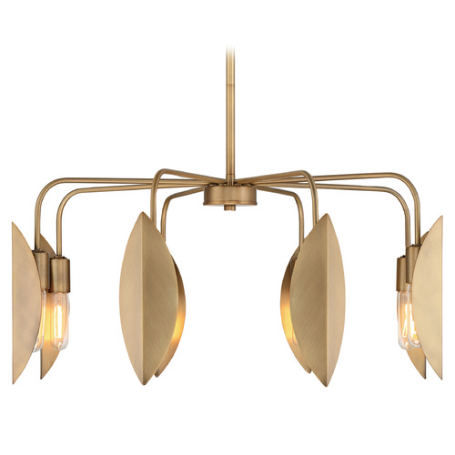 Designers Fountain Eden Old Satin Brass Chandelier