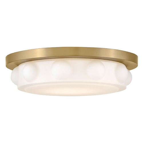 Hinkley Zoey Lacquered Brass LED Flushmount Light