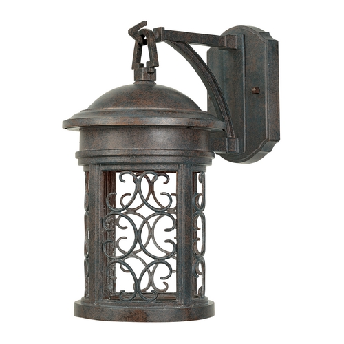 Designers Fountain Lighting Outdoor Wall Light in Mediterranean Patina Finish 31111-MP