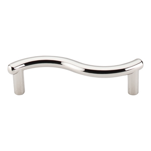 Top Knobs Hardware Modern Cabinet Pull in Polished Nickel Finish M1759