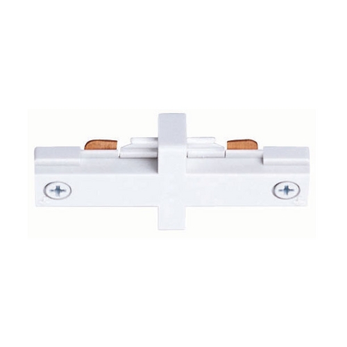 Juno Lighting Group Juno Trac-Lites Small White Straight Connector R23 WH