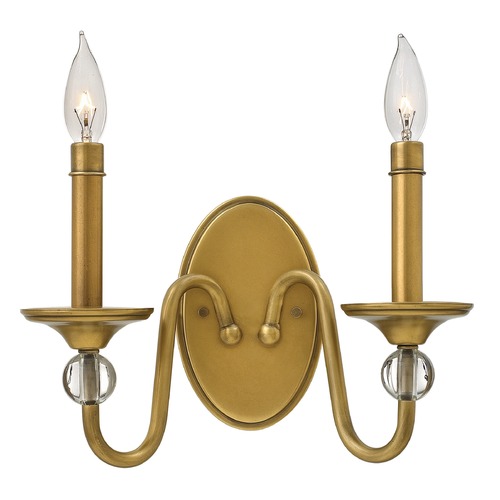 Eleanor Heritage Brass Wall Sconce by Hinkley Lighting