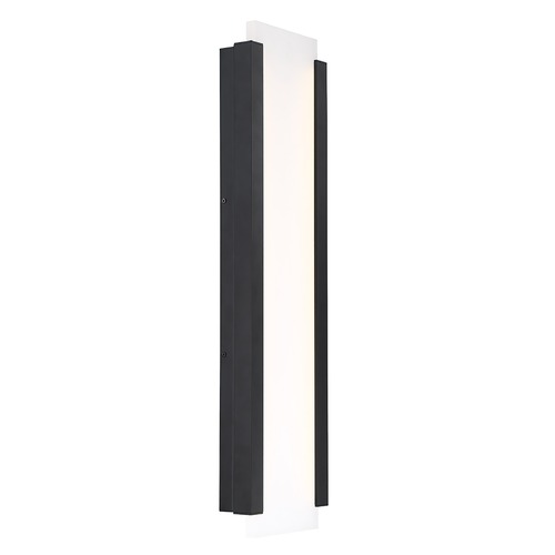 Fiction Black LED Outdoor Wall Light by WAC Lighting