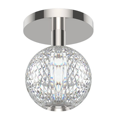 Alora Lighting Marni Polished Nickel LED Semi-Flush Mount by Alora Lighting FM321201PN