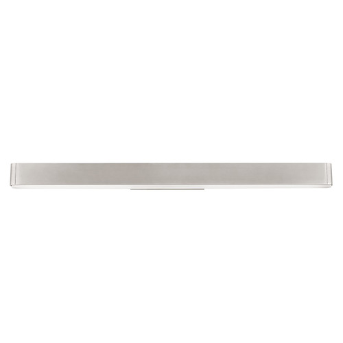 Modern Forms by WAC Lighting Modern Forms 0 To 60 Brushed Nickel LED Vertical Bathroom Light WS-56137-35-BN