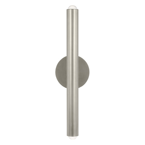 Kelly Wearstler Ebell LED Sconce in Nickel by Visual Comfort Modern