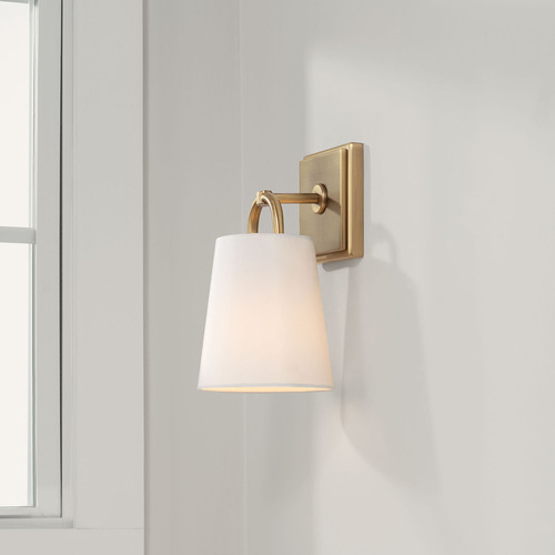 Capital Lighting Brody Wall Sconce in Aged Brass by Capital Lighting 649411AD