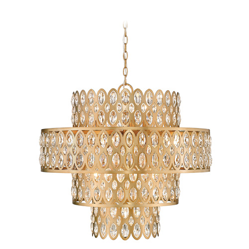 Z-Lite Dealey Heirloom Brass Pendant by Z-Lite 822P26-HB