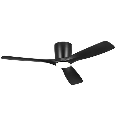 Kichler Lighting Volos Satin Black LED Ceiling Fan by Kichler Lighting 300154SBK